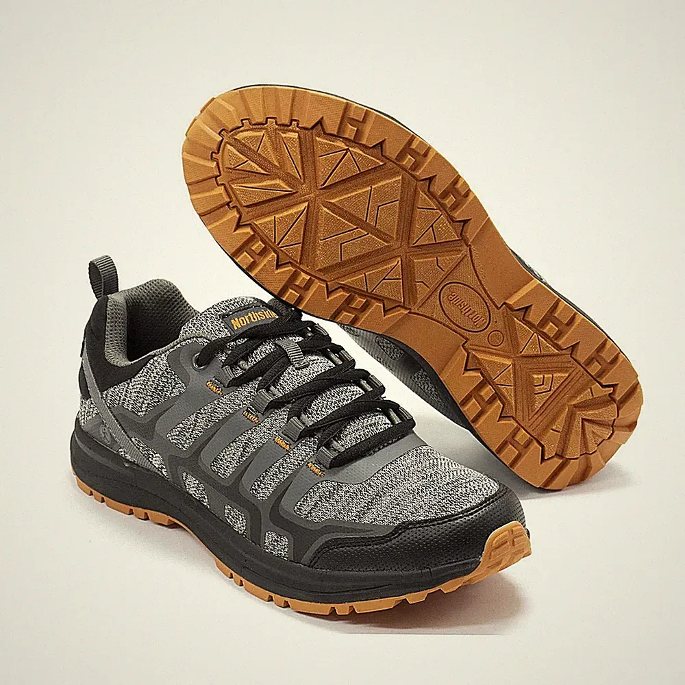 Men Hiking Shoes Northside Cypress Trail Running Shoes Black Sneaker NEW