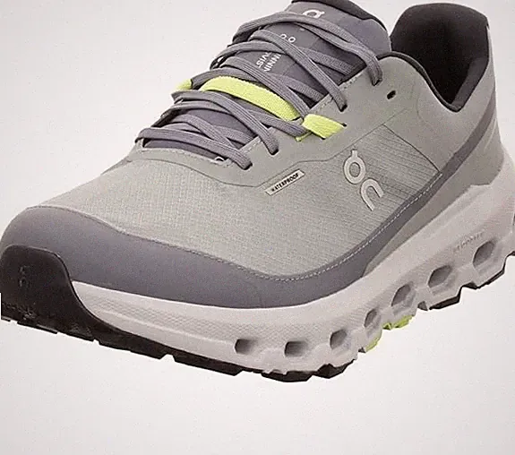 On-Cloudvista 2 Waterproof Men’s Running Shoes- Mist Heather- Size 9 Medium